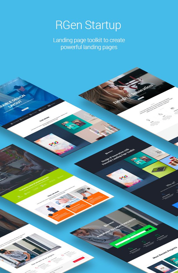 Startup Landing Pages - 1